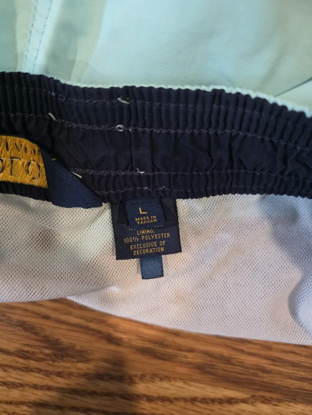Mens Swim Trunks Light Blue